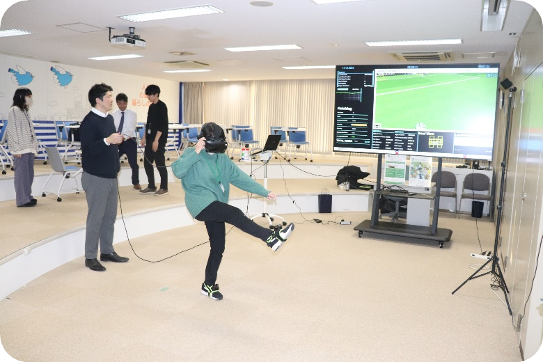 VRサッカートレーニング「REZZIL」の「出前」の画像